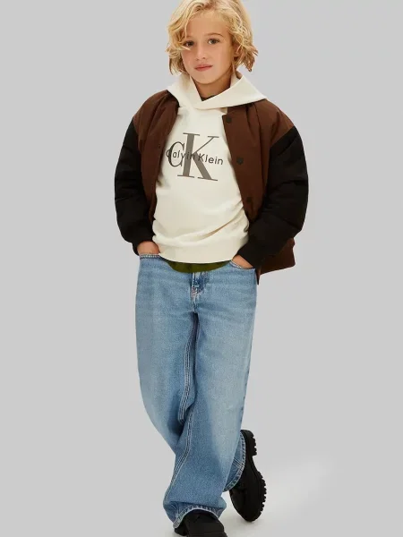 Суитчър Calvin Klein Jeans бежово
