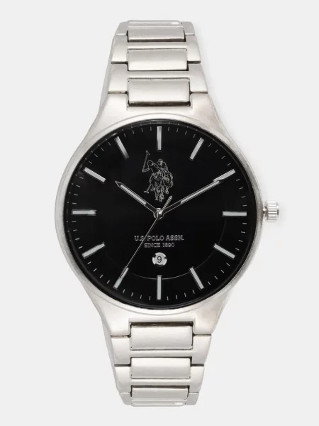 U.S. Polo Assn. ceas JORDAN barbati argintiu