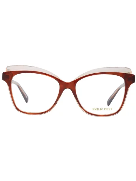 Okulary przeciwsłoneczne Emilio Pucci brązowe