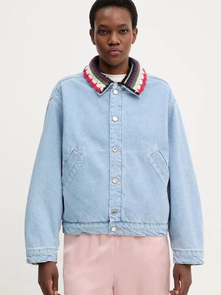 Stine Goya geacă jeans albastru
