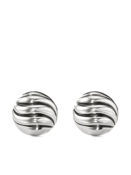Cercei David Yurman argintiu