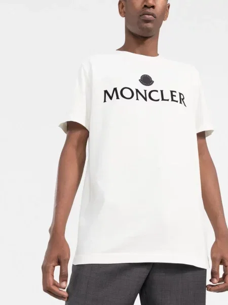 Μπλούζα Moncler με σχέδιο λευκό