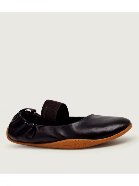 Calvin Klein De piele balerini Ballet Mary Jane maro