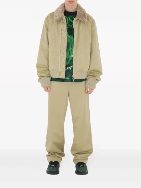 Plačiakojis kelnės Burberry