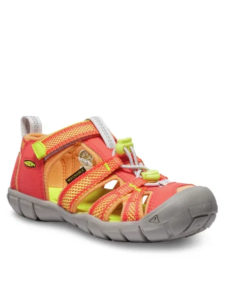 Keen Sandále Jasper Suede Sneakers oranžová