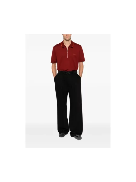 Koszulka polo Ferragamo czerwona