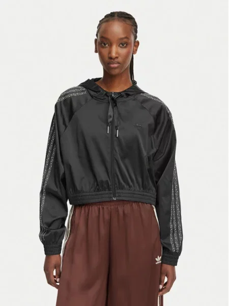 Adidas Μπλούζα Pearl Cropped μαύρο