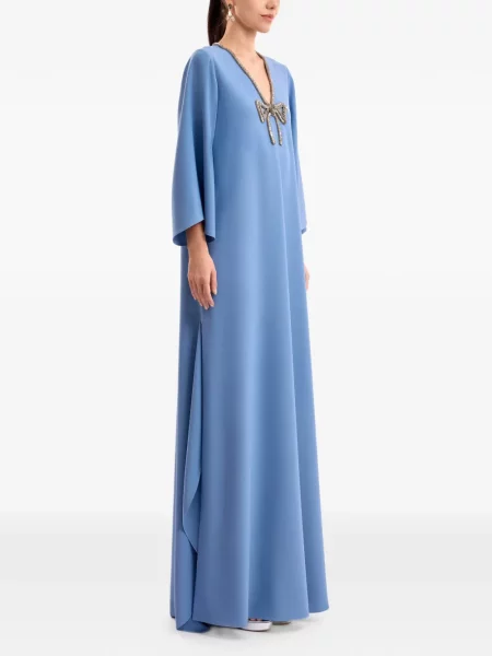 Rochie Gemy Maalouf cu funde albastru