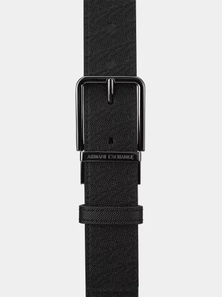 Armani Exchange Ремінь чорний
