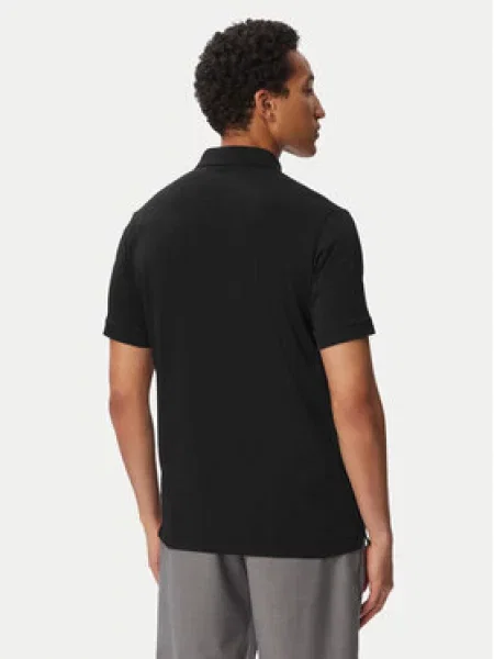 Polo majica Karl Lagerfeld crna