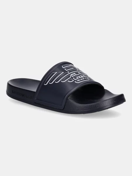 Natikači Emporio Armani Underwear mornarsko modra