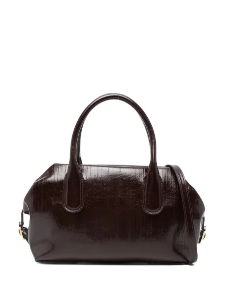 Geantă Themoirè maro