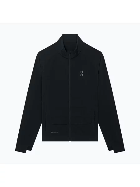 Geacă de alergare pentru bărbați On Weather Hybrid black negru