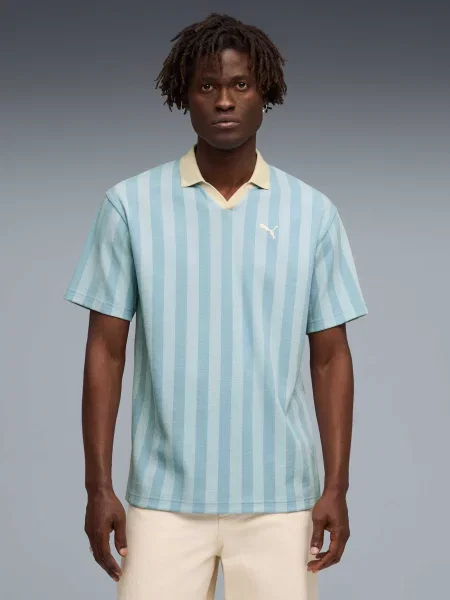 Поло Puma синее