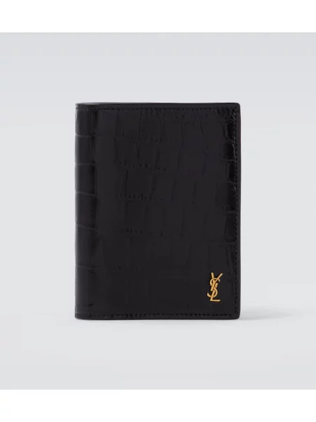 Portofel Saint Laurent din piele negru