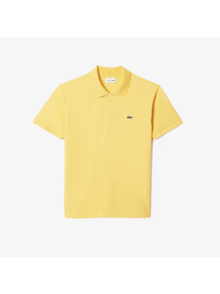 Поло Lacoste желтое