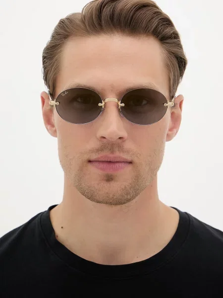 Napszemüveg Ray-Ban By Asap Rocky arista gold. Méret: 54 kék