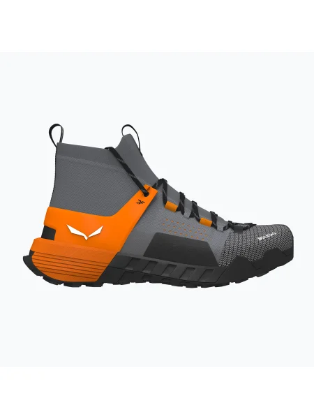 Salewa Wildfire Nxt Knit ötvözet / tumeric férfi közelítő cipő. Méret: 46 EU szürke