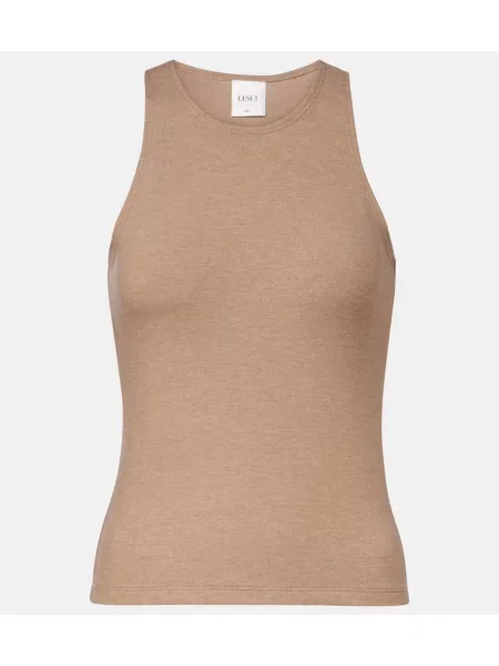 Top Leset din jerseu bej