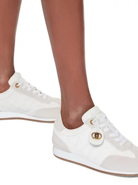 Кожаные кроссовки Kurt Geiger London белые