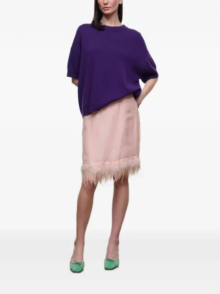 Scurt pulover Staud violet