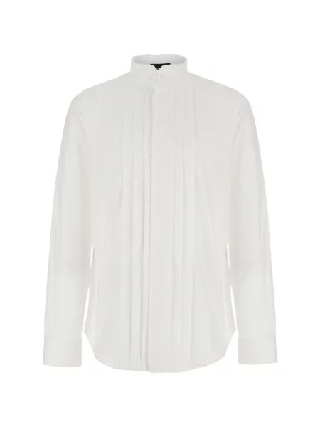 Gulerat cămașă Emporio Armani alb