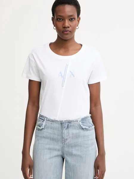 Armani Exchange T-shirt biała