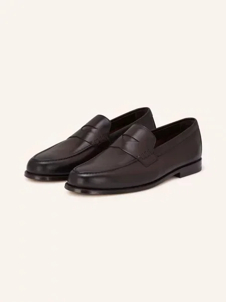 Doucal's Penny Loafers tmavě hnědá