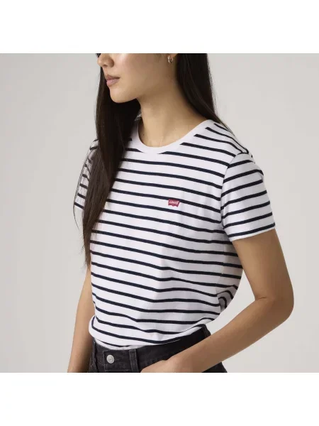 LEVI'S ® Tričko námornícka modrá biela