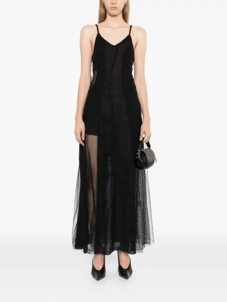 Rochie Quetsche din dantelă negru