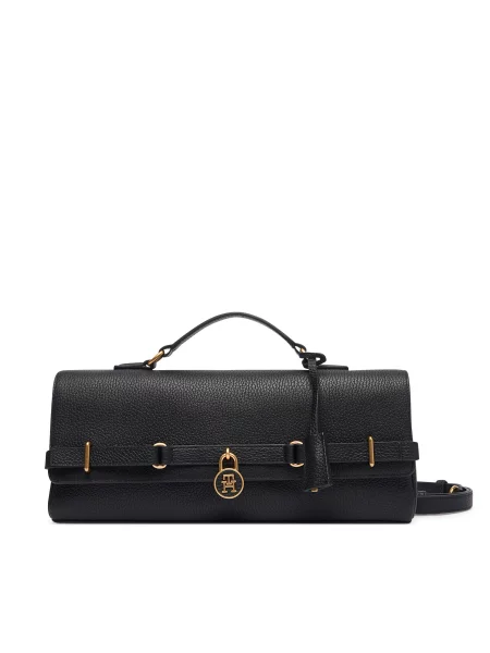 Tommy Hilfiger Torbica American Icon Clutch crna