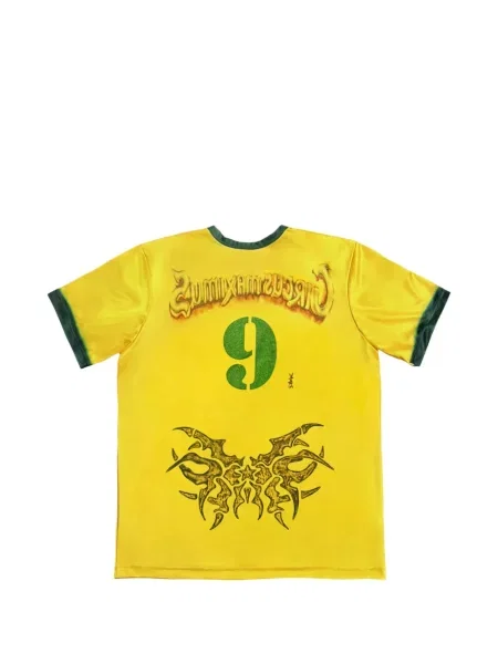 Tricou Travis Scott cu imagine galben