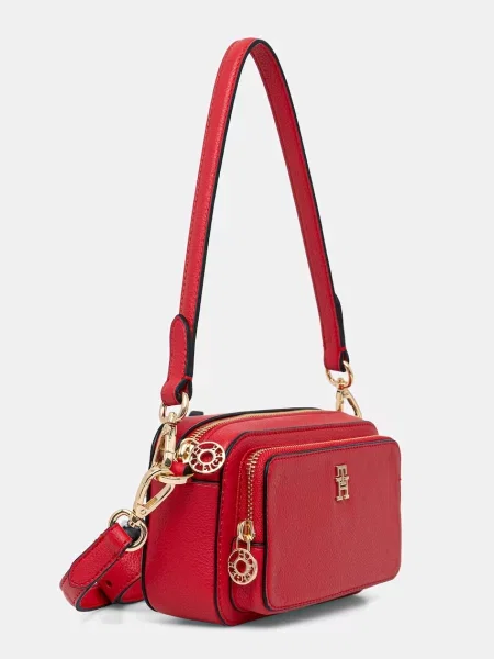 Tommy Hilfiger geantă crossbody pentru femei roșu
