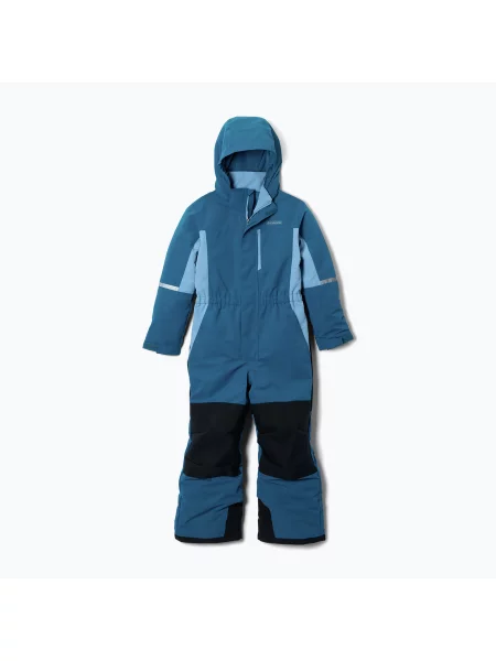Gyerek síoverál Columbia Buga IV SUIT phoenix blue/black/rainy day. Méret: XXS fekete