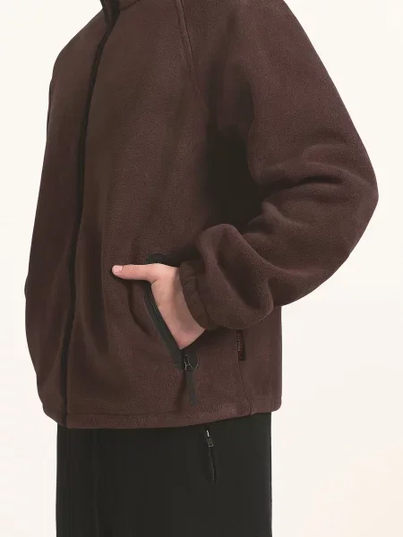 Skims Fleecová Bunda Arctic Fleece espresso