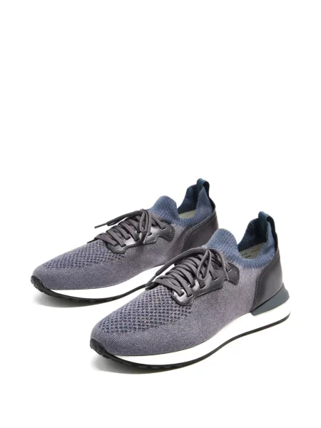 Sneakers Magnanni με κορδόνια με δαντέλα γκρι