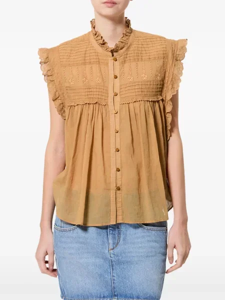 Top Marant Etoile portocaliu