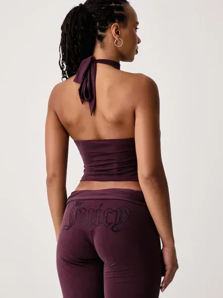Top Juicy Couture wiązany