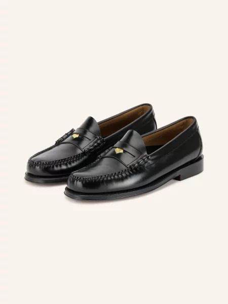G.H.Bass Penny Mokasíny Weejun Heritage / zlatá černá