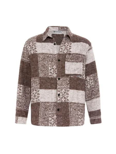 Dandalo Košile hnědá bílá