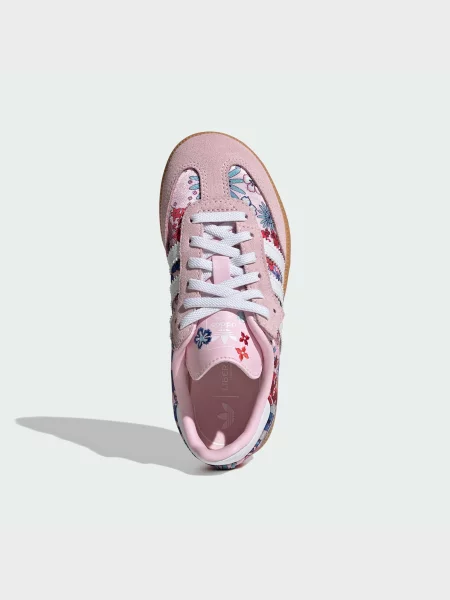 Дитячі Кеди низькі adidas Samba комбінований верх рожевий