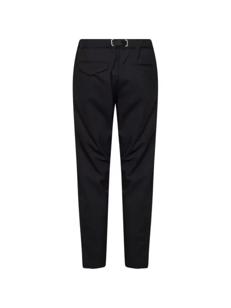 Cu centură pantaloni White Sand conici alb