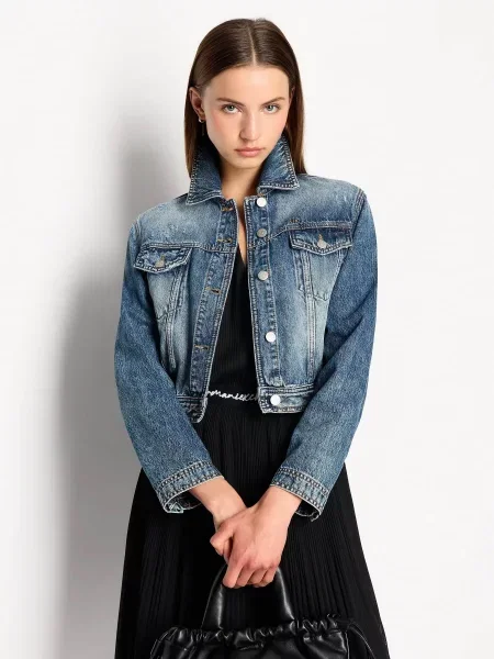 Armani Exchange Сукня міді чорний