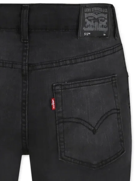 Jeansy dziecięce Levi's czarne