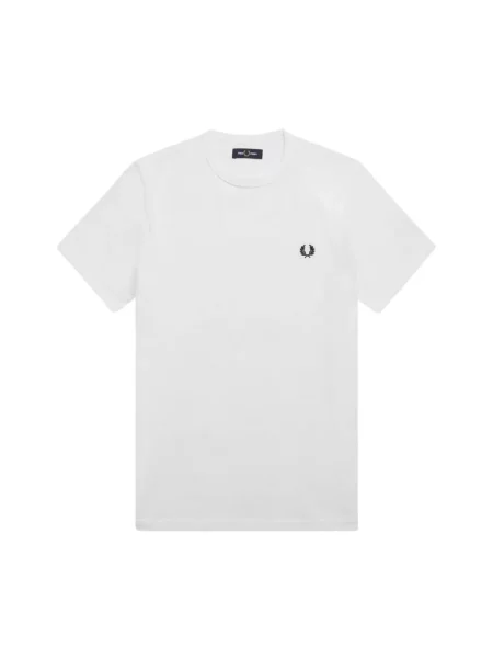 T-shirt FRED PERRY Ringer Tee White S biała
