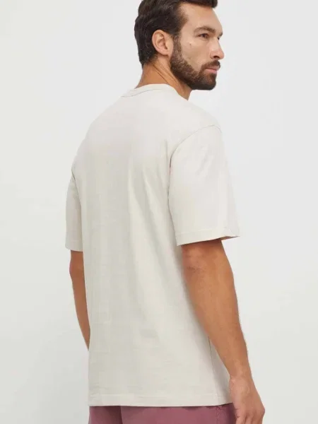 Tričko Reebok Classic s potiskem béžová