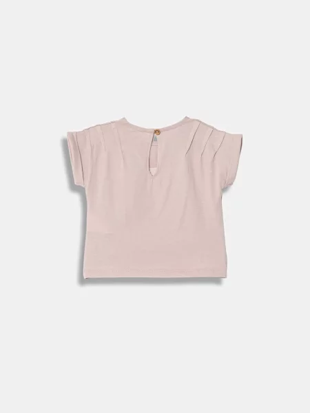 United Colors of Benetton tričko kojenecké růžové