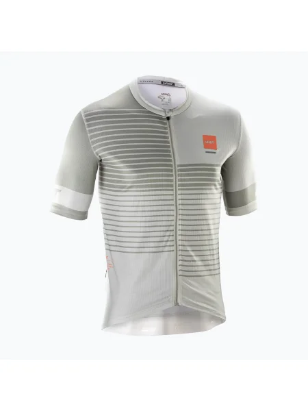 Велосипедна футболка Leatt MTB Endurance stone grey сіра
