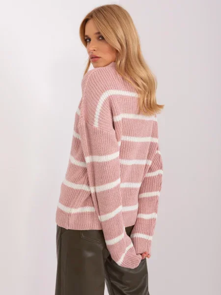 Pulover Fashionhunters roz