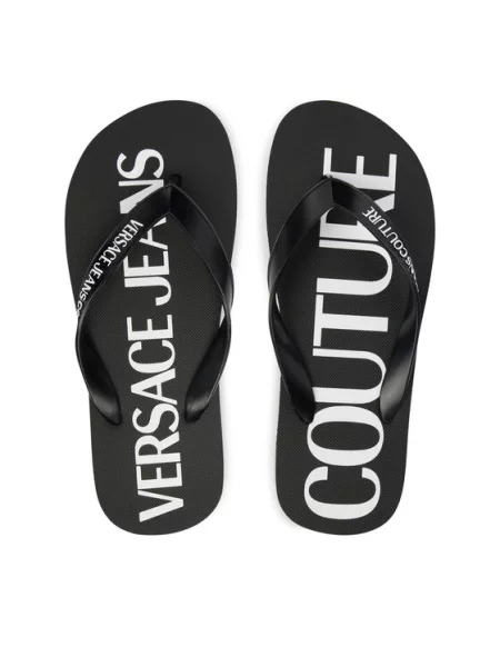 Versace Jeans Couture Žabky čierna